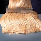 Наращивание волос blonde 23