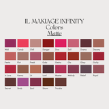 IL MAKIAGE INFINITY Lippenstift/Lipgloss Long-wear Matte Lip Cream 5,5 ml